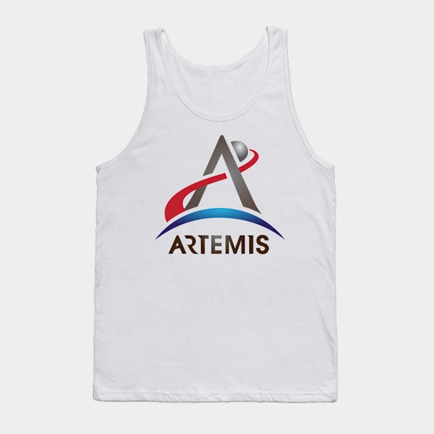 Nasa Artemis Mission Tank Top by OnShare